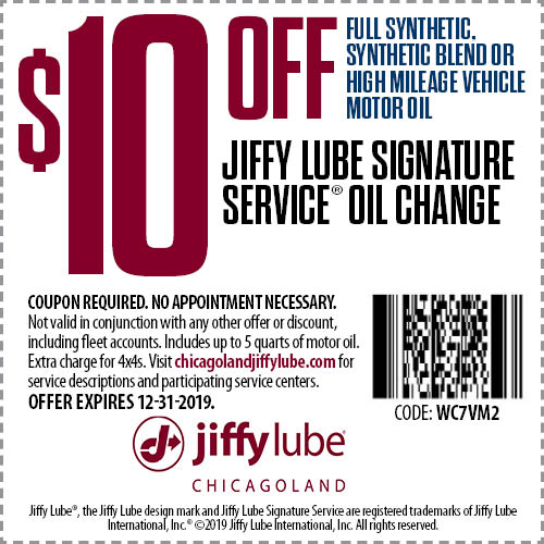 Diesel Engine Oil Change Coupons Chicagoland Jiffy Lube